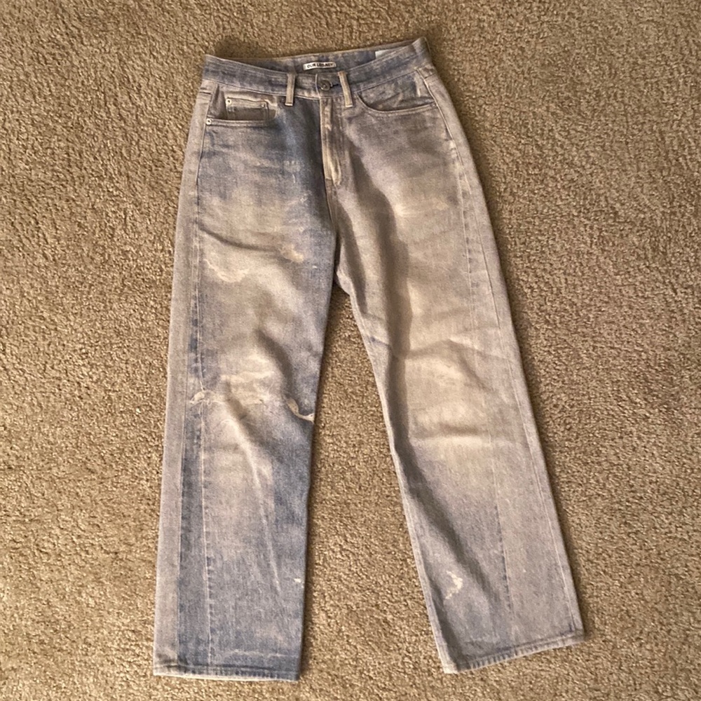 Our legacy Digital print third cut jeans